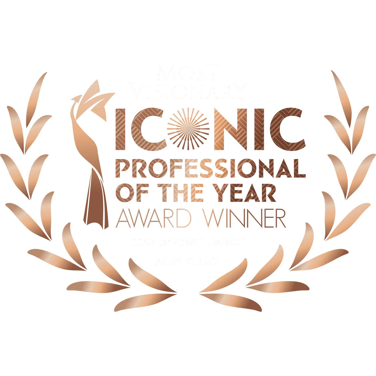 Most Visionary Iconic Professional of The Year